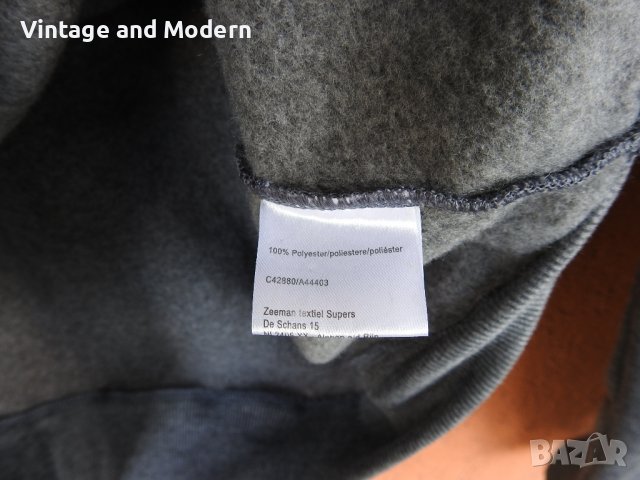 Нова мъжка коледна ватирана блуза фланела суитшърт пуловер фанела (L), снимка 7 - Блузи - 39759015