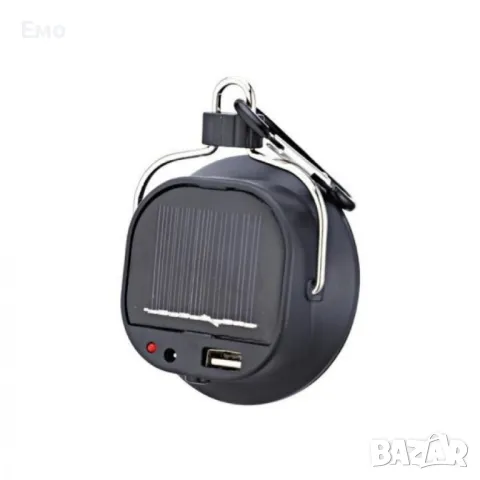 Лампа с карабинер, соларно презареждаща се батерия, ярка LED светлина, снимка 6 - Лед осветление - 48299573