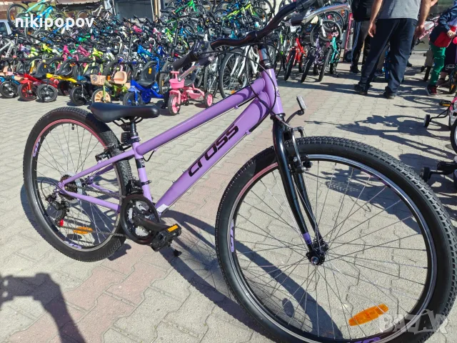 CROSS Велосипед 26" HARMONY лилав, снимка 4 - Велосипеди - 56530186