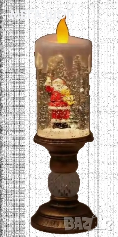 Коледна LED свещ, снимка 2 - Декорация за дома - 52584156