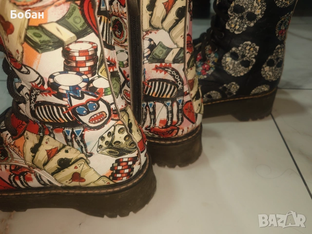 Уникални кубинки, снимка 2 - Дамски боти - 53890996