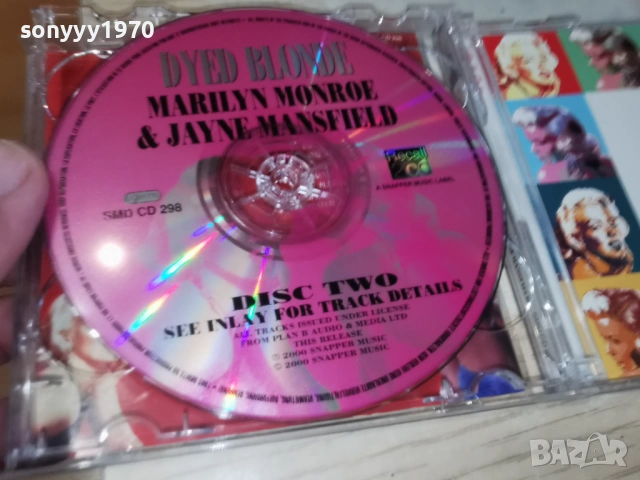 MARILYN MONROE X2 CD ВНОС GERMANY 0204261727H2E6R, снимка 18 - CD дискове - 54068701