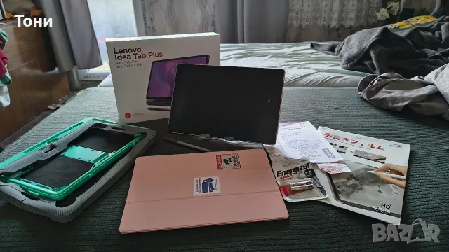 Lenovo Idea Tab Plus 8/256GB + Стилус + 2 Калъфа + Резервно Фолио + Гаранция Технополис