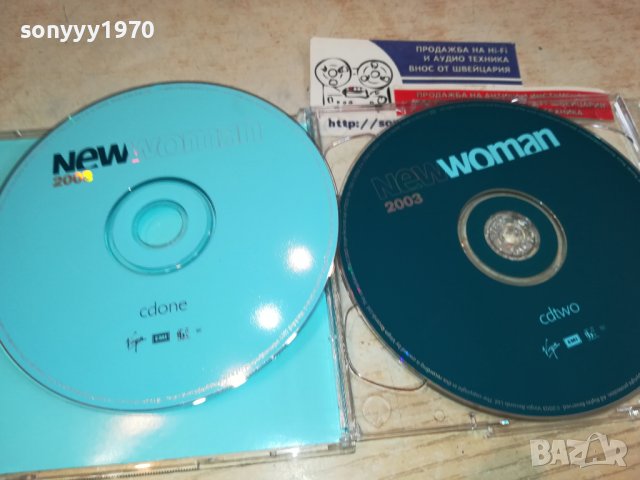NEW WOMAN 2003 CD X2 ORIGINAL 2303231128, снимка 6 - CD дискове - 40106403
