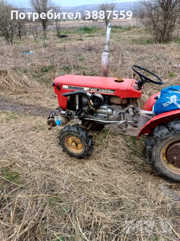 Трактор янмар 1300, снимка 4 - Селскостопанска техника - 44585657