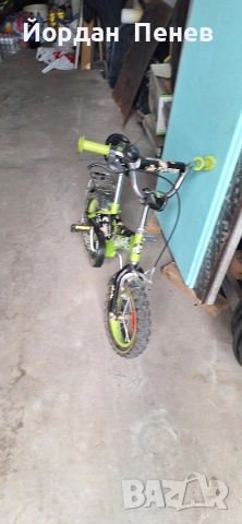 детско колело с подперки