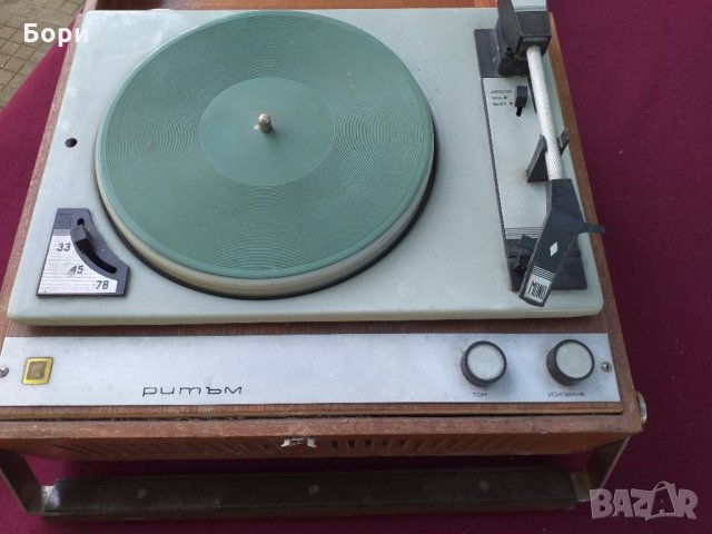 РИТЪМ Грамофон, снимка 2 - Грамофони - 33986603