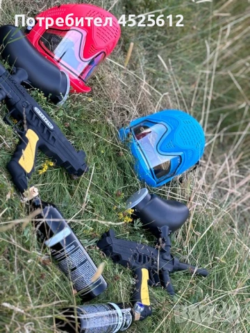 Paintball оборудване, снимка 2 - Въздушно оръжие - 50936019