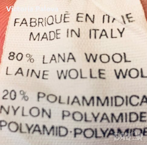 Небесносин пуловер/блуза Италия, снимка 4 - Блузи с дълъг ръкав и пуловери - 44457701