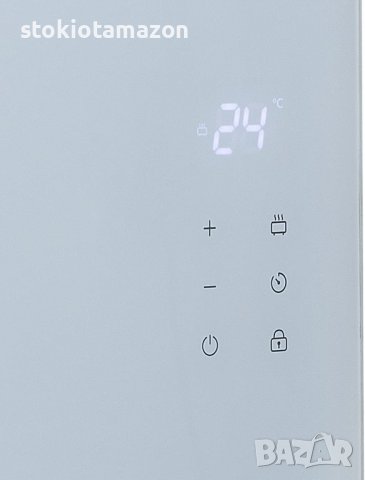 Конвектор Princess, 1500 W, настолен, стъклен панел, Управление чрез телефон., снимка 8 - Отоплителни печки - 38430193
