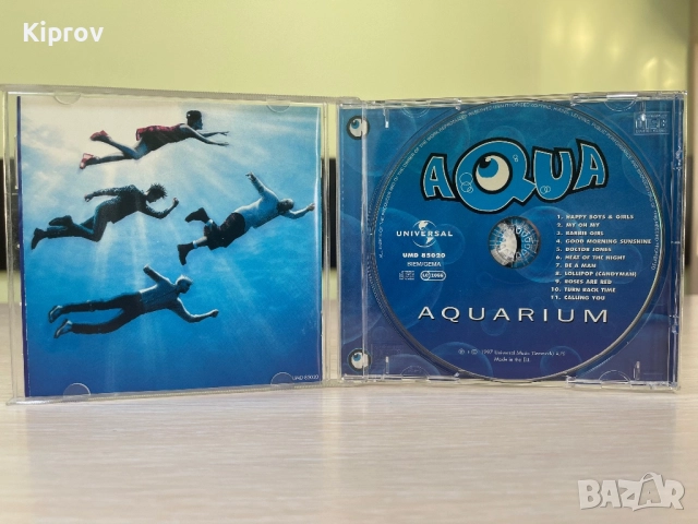 💿 Aqua – Aquarium (оригинален CD), снимка 2 - CD дискове - 52825446