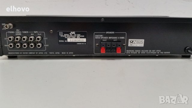 Стерео усилвател JVC AX-111BK, снимка 6 - Ресийвъри, усилватели, смесителни пултове - 30440246