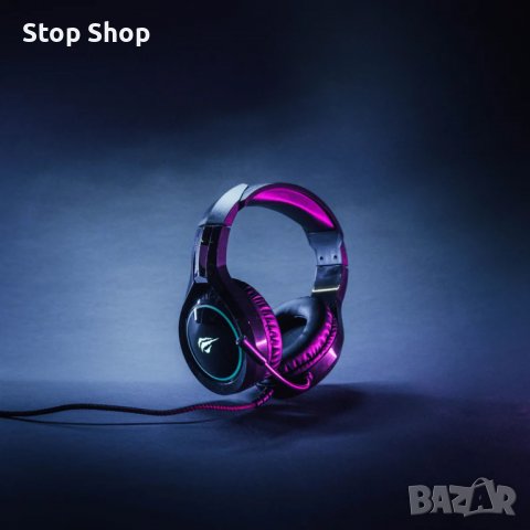 Слушалки SCHWAIGER GAMING HEADSET GH50, Черен/Червен, снимка 6 - Слушалки и портативни колонки - 39407550