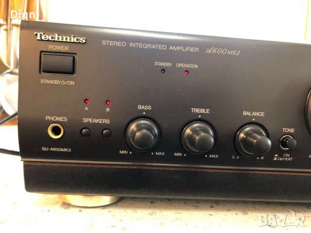 Technics SU-A600, снимка 4 - Ресийвъри, усилватели, смесителни пултове - 36585003