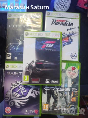 Xbox 360 с два джойстика, 5 игри и 500 гигабайта хардиск, снимка 5 - Xbox конзоли - 53953711