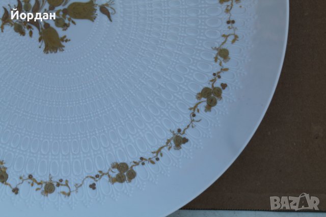 Немска порцеланова чиния Розентал , снимка 4 - Чинии - 37605315