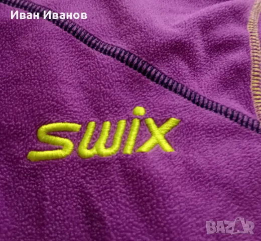 Оригинална поларена фланела Swix, снимка 2 - Спортни дрехи, екипи - 48958654