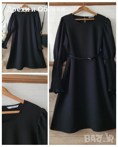 Черна елегантна рокля ELLOS 