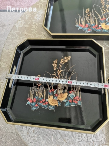 Комплект подноси и чиниики. , снимка 8 - Колекции - 54236238