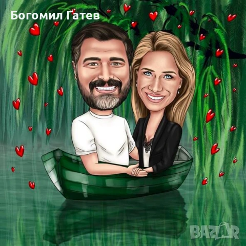 Дигитални карикатури по снимка – бързо и персонализирано, снимка 4 - Картини - 53301089