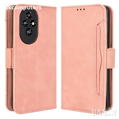 Honor 200 5G Multiple Card Slots /Magnetic Wallet Калъф и Протектор, снимка 4 - Калъфи, кейсове - 52835409