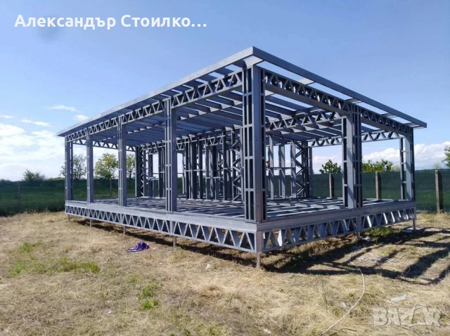 Метални основи за сглобяема къща, снимка 4 - Монтажи - 54167604