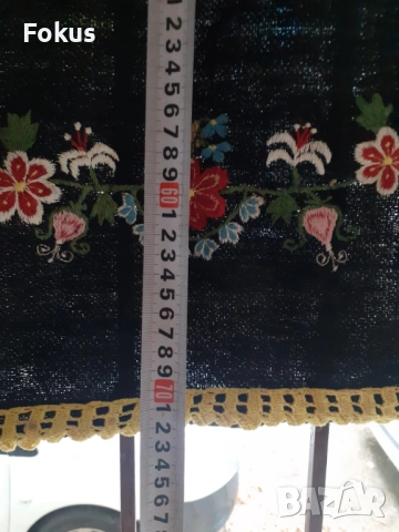 Автентична стара вълнена престилка за носия бродерия, снимка 5 - Антикварни и старинни предмети - 53295276