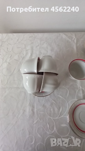 Ретро чашки за кафе и латиера на Izida, снимка 4 - Чаши - 51690857