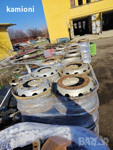 Продавам алуминиеви и стоманени джанти 22.5 / 19.5 / 17.5 за камиони и ремаркета., снимка 4 - Части - 53161378