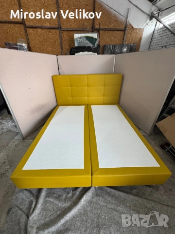 Спалня 180/200 с матрак и топ матрак в перфектно състояние без забележки  