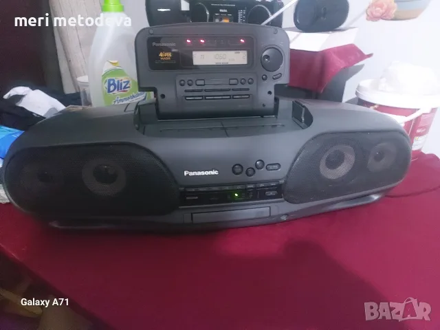 panasonic касетофон , снимка 3 - Радиокасетофони, транзистори - 56444350