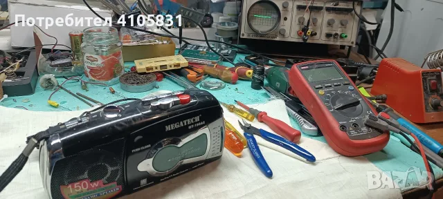 радио касетофонче MEGATECH мт-190АС