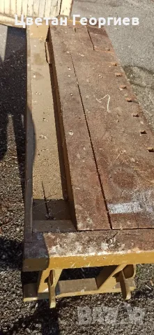 дърводелски тезгях, снимка 6 - Други машини и части - 48797015