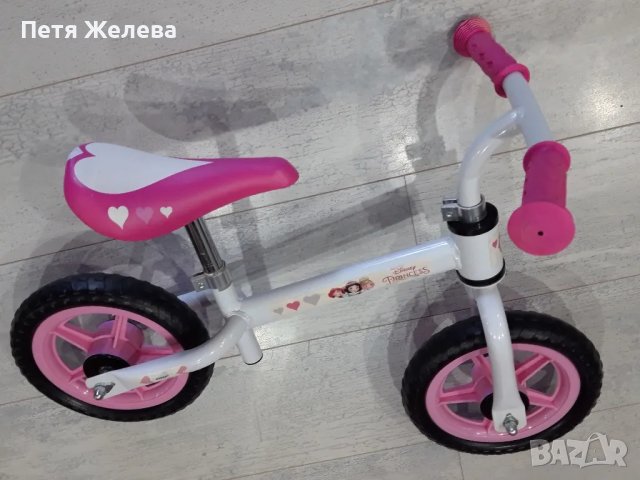 Велосипед без педали(баланс) PRINCESS DISNEY , снимка 12 - Детски велосипеди, триколки и коли - 50297364