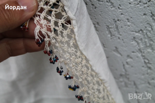 Кърпа за глава от народна носия, снимка 11 - Антикварни и старинни предмети - 50496656