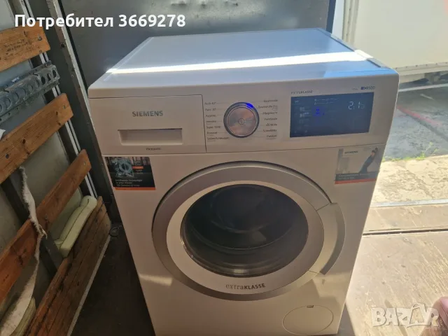 ПЕРАЛНЯ Siemens IQ500, Инверторна, А+++, снимка 2 - Перални - 56238863