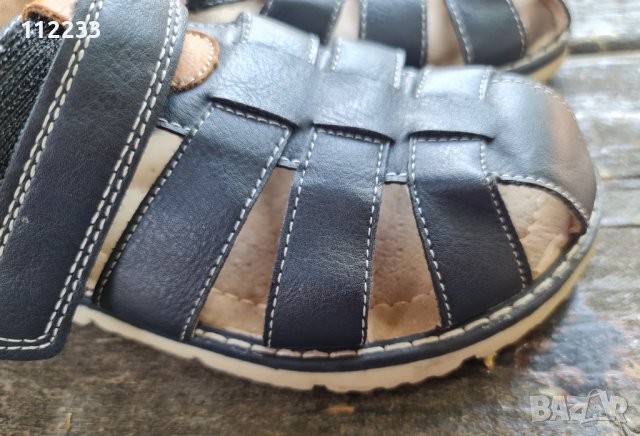 Изцяло естествена кожа сандали, снимка 5 - Детски сандали и чехли - 37122712