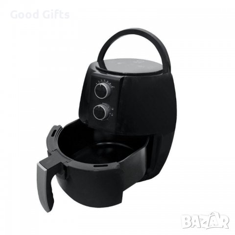 Air Fryer фритюрник без мазнина 4.5L 1350W, снимка 4 - Фритюрници - 38091769