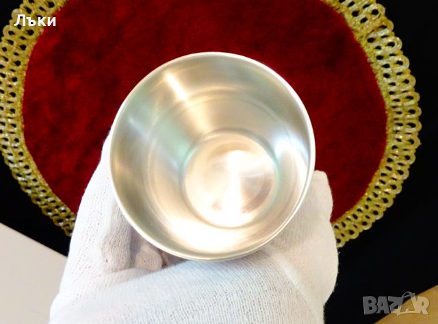 Чаша от калай за вино,Höchenschwand. , снимка 7 - Антикварни и старинни предмети - 37783591