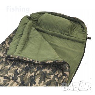 Промо Комплект легло + спален чувал Zfish Shadow Camo Bedchair + Zfish Hoogan 5 Season Sleeping Bag, снимка 3 - Екипировка - 44252886