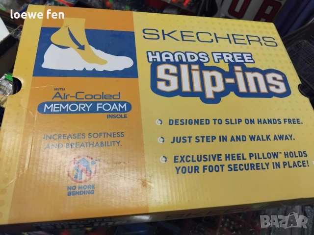 Skechers Hands Free Slip Ins - лесно обуване - стелка 31 см, снимка 11 - Маратонки - 52494678
