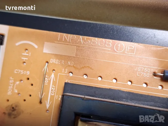 POWER BOARD ,TNPA5808, 1 P,TXN/P1GBVE,for ,PANASONIC TX-L32BL6E , for 32inc DISPLAY  V320BJ6-LE1 Rev, снимка 2 - Части и Платки - 49779302