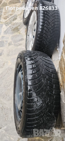 Железни джанти с капаци оригинални за vw touran 5*112 R16, снимка 8 - Гуми и джанти - 51983440