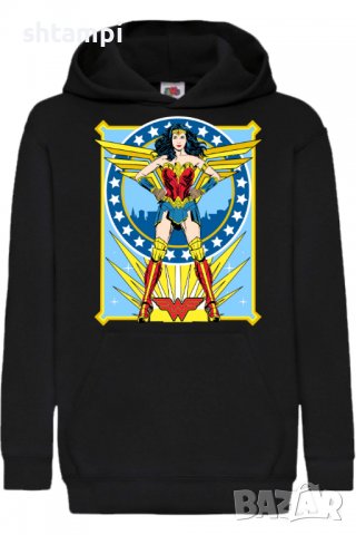 Детски Суитчър/Суитшърт Wonder Woman,Игра,Подарък,Изненада,Забавление,Рожден Ден