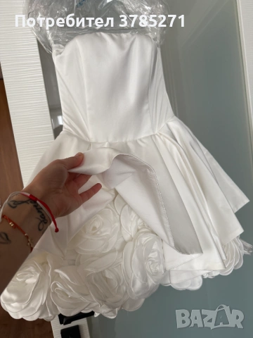 Рокля (бяла) , снимка 12 - Рокли - 53886827
