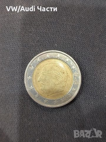 Монета 2 евро Белгия 2003г. 2 Euro Belgium Albert II
