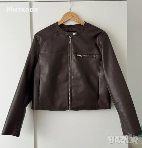 Дамско кожено яке