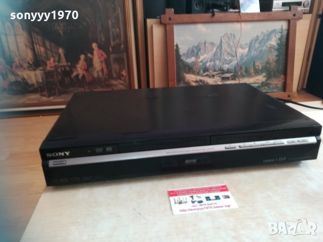 SONY RDR-HXD870 DVB/USB/HDMI/HDD/DVD RECORDER 0503211618, снимка 6 - Плейъри, домашно кино, прожектори - 32052177