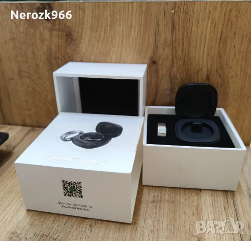 Smart Ring R6–Смарт пръстен Размер 8/ Сребрист – нов! 