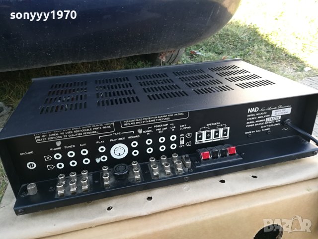 *NAD 3020 КУЛТОВ ТРАНЗИСТОРЕН УСИЛВАТЕЛ 1909231305L2EK, снимка 9 - Ресийвъри, усилватели, смесителни пултове - 42245066